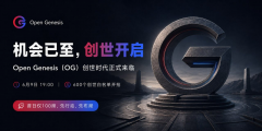 倒计时开启！Open Genesis (OG) 将于 6月13日 13:13 正式上线，开启下一代链上应用范式